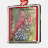 Grüße an Ihr Premium Square Ornament Aus Metall (Links)