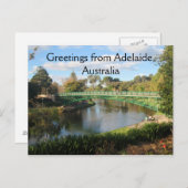 Grüße aus Adelaide, Australien Postkarte (Vorne/Hinten)