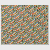 Grüße aus Alabama Geschenkpapier (Flach)