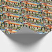 Grüße aus Alabama Geschenkpapier (Ecke)