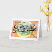 Grüße aus Alabama Karte (Gelbe Blume)