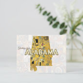 Grüße aus Alabama Postkarte (Stehend Vorderseite)