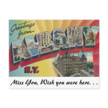 Grüße aus Albany, New York