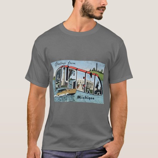 Grüße aus Alpena T-Shirt (Vorderseite)