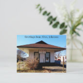 Grüße aus Altus, Arkansas Postkarte (Stehend Vorderseite)