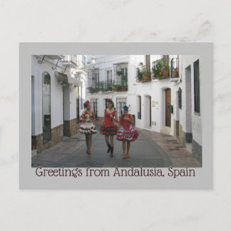 Grüße aus Andalusien, Spanien Postkarte