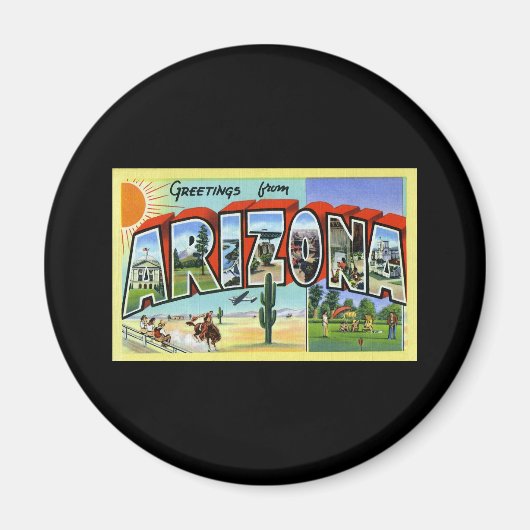 Grüße aus Arizona Magnet (Vorne)