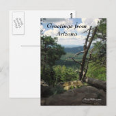 Grüße aus Arizona Postkarte (Vorne/Hinten)