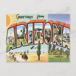 Grüße aus Arizona Postkarte