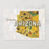 Grüße aus Arizona Postkarte (Vorderseite)