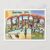Grüße aus Arizona Postkarte (Vorderseite)