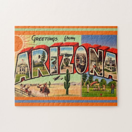 Grüße aus Arizona Puzzle (Horizontal)