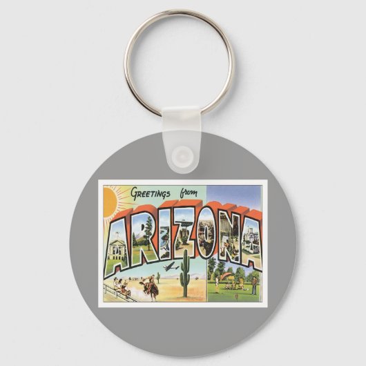 Grüße aus Arizona Schlüsselanhänger (Vorderseite)