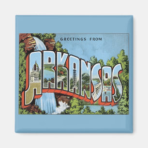 Grüße aus Arkansas Magnet