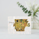 Grüße aus Arkansas Postkarte (Stehend Vorderseite)