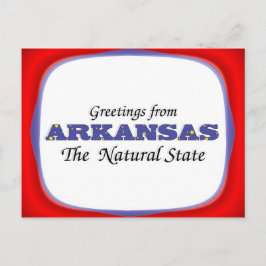 Grüße aus Arkansas Postkarte