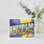 Grüße aus Arkansas Postkarte (Stehend Vorderseite)