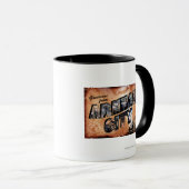 Grüße aus Arkham City Tasse (VorderseiteRechts)