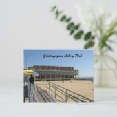 Grüße aus Asbury Park Postkarte (Stehend Vorderseite)