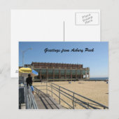 Grüße aus Asbury Park Postkarte (Vorne/Hinten)