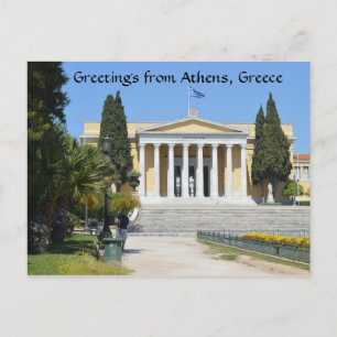 Grüße aus Athen, Griechenland Postkarte