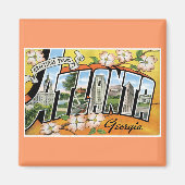 Grüße aus Atlanta, GA! Magnet (Vorne)