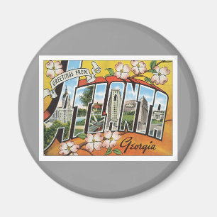 Grüße aus Atlanta Magnet
