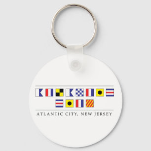 Grüße aus Atlantic City Schlüsselanhänger