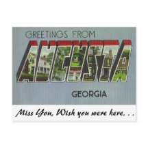 Grüße aus Augusta, Georgia