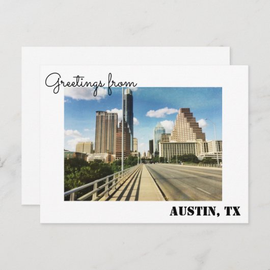 Grüße aus Austin, Texas Postcard Postkarte (Vorne/Hinten)
