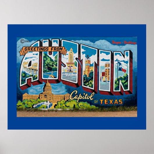Grüße aus Austin, Texas Poster (Vorne)