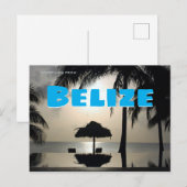 Grüße aus Belize Postkarte (Vorne/Hinten)