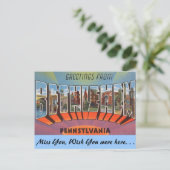 Grüße aus Bethlehem Postkarte (Stehend Vorderseite)