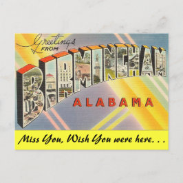 Grüße aus Birmingham Postkarte