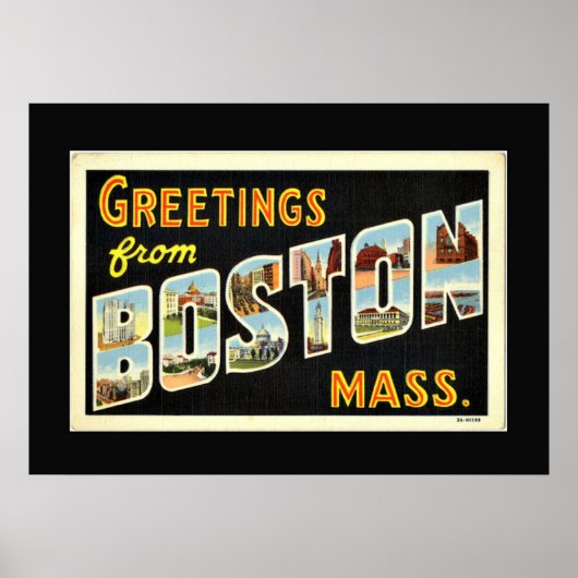 Grüße aus Boston, Mass. Poster (Vorne)