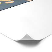 Grüße aus Boston Mass, Vintag Poster (Ecke)