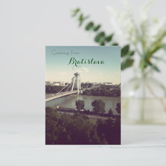 Grüße aus Bratislava Postkarte (Stehend Vorderseite)