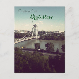 Grüße aus Bratislava Postkarte