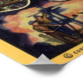 Grüße aus Butte Metropolis von Montana Poster (Ecke)