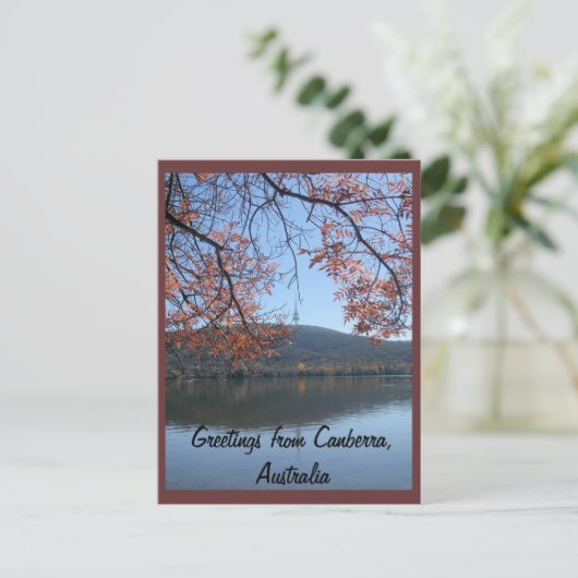 Grüße aus Canberra, Australien Postkarte (Stehend Vorderseite)
