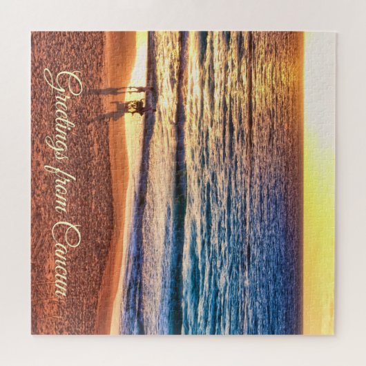 Grüße aus Cancun Puzzle (Horizontal)