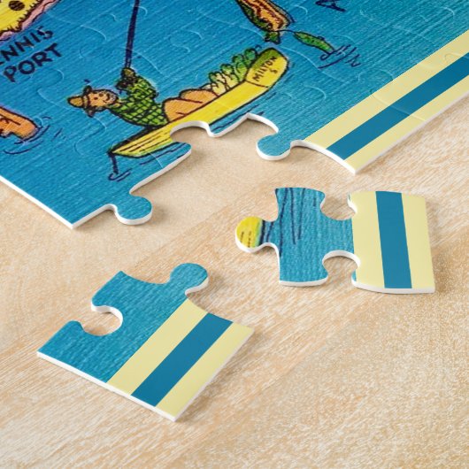 Grüße aus Cape Cod Map Puzzle (Seite)