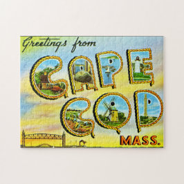 Grüße aus Cape Cod Vintag Puzzle