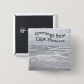 Grüße aus Cape Hatteras Button (Vorne & Hinten)