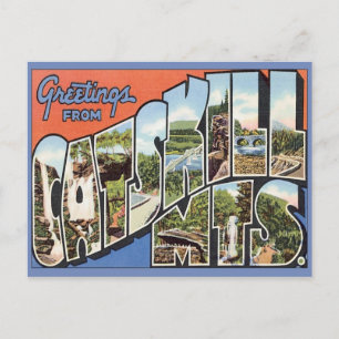 Grüße aus Catskill Mountains Postkarte