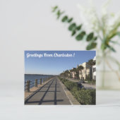 Grüße aus Charleston Postkarte (Stehend Vorderseite)