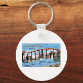 Grüße aus Charleston, SC Schlüsselanhänger (Vorderseite)