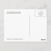 Grüße aus Charleston South Carolina Customiza Postkarte (Rückseite)