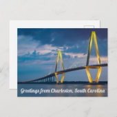 Grüße aus Charleston, South Carolina Postcard Postkarte (Vorne/Hinten)