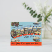 Grüße aus Chatham, Cape Cod Postkarte (Stehend Vorderseite)